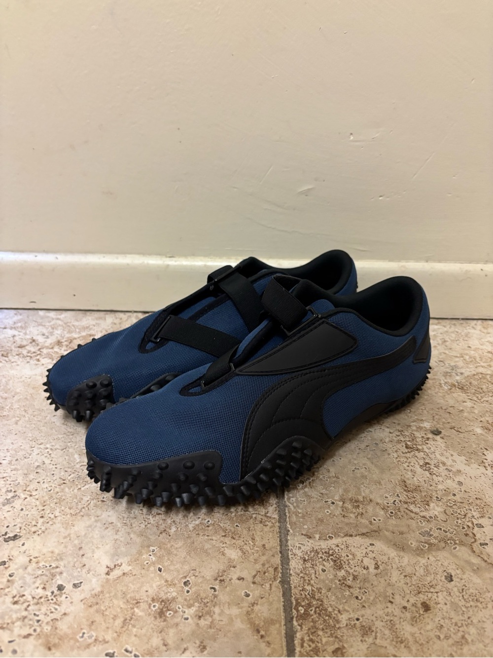 PUMA Mostro Og Prime Slip On Mens Blue Sneakers Casual Shoes 40320611 Size 10.5